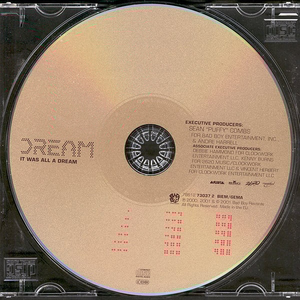 Dream : It Was All A Dream (CD, Album)
