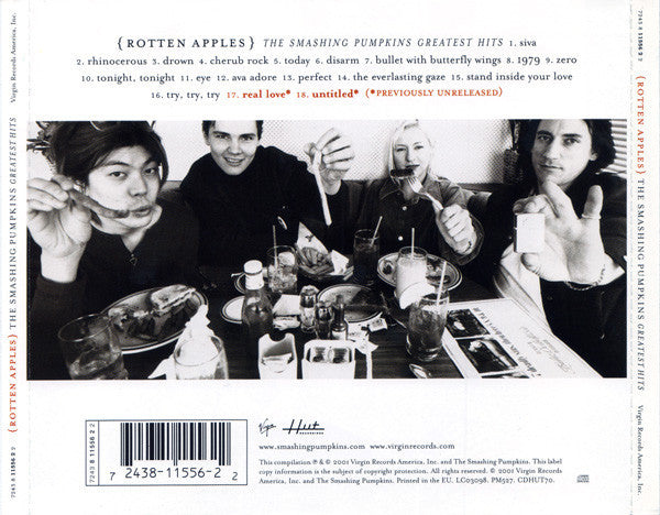 The Smashing Pumpkins : {Rotten Apples} The Smashing Pumpkins Greatest Hits (CD, Comp, RP, Son)