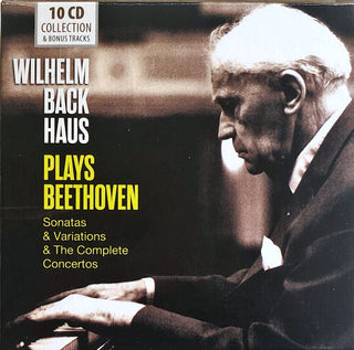 Wilhelm Backhaus Plays Ludwig van Beethoven : Sonatas & Variations & The Complete Concertos (10xCD, Comp, Mono + Box, Cla)