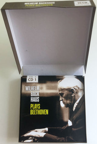 Wilhelm Backhaus Plays Ludwig van Beethoven : Sonatas & Variations & The Complete Concertos (10xCD, Comp, Mono + Box, Cla)