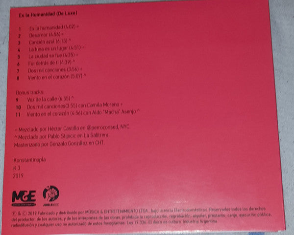 Electrodomésticos : Ex La Humanidad (De Luxe) (CD, Album, Dig)