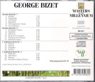 Georges Bizet : Carmen Suite 1 & 2 (CD, Comp)