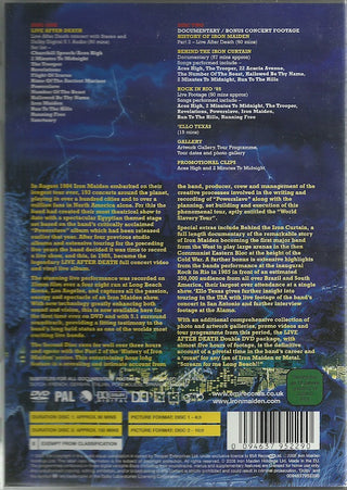 Iron Maiden : Live After Death (2xDVD-V, Multichannel, PAL)