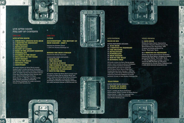 Iron Maiden : Live After Death (2xDVD-V, Multichannel, PAL)