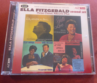 Ella Fitzgerald : Ella Fitzgerald Second Set - Three Classic Albums Plus (2xCD, Comp, RM)