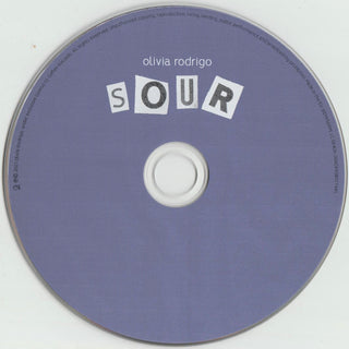 Olivia Rodrigo : Sour (CD, Album)