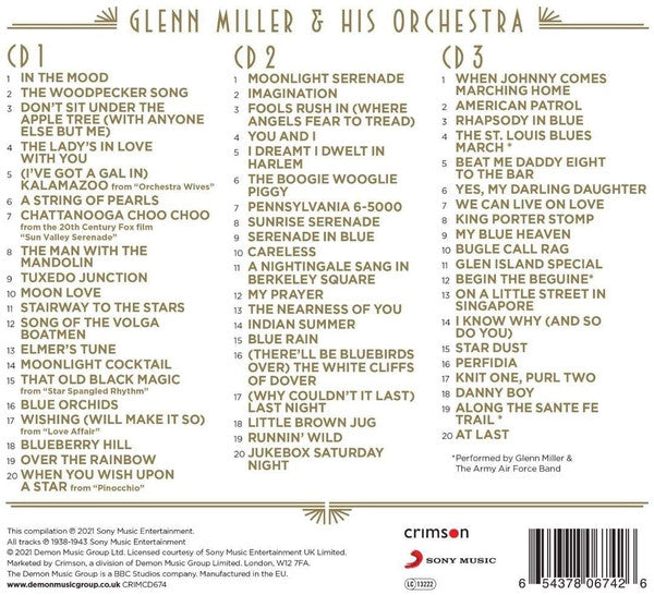 Glenn Miller : Gold (3xCD, Comp)