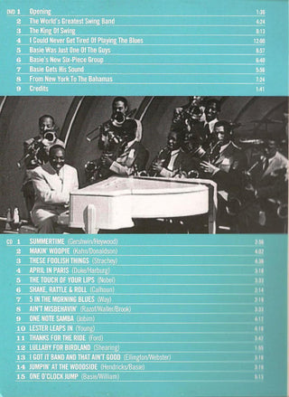 Count Basie : Swingin' The Blues (DVD-V, Ltd, RM, NTSC + CD, Ltd, RM)