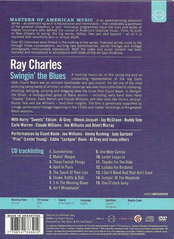 Count Basie : Swingin' The Blues (DVD-V, Ltd, RM, NTSC + CD, Ltd, RM)