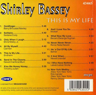 Shirley Bassey : This Is my Life (CD, Comp)