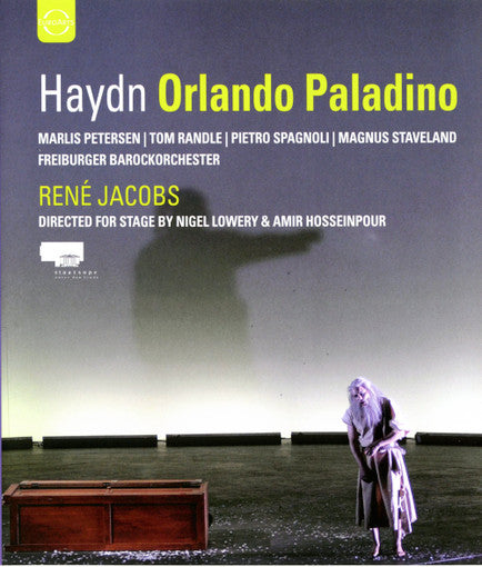 Joseph Haydn, Marlis Petersen, Tom Randle, Pietro Spagnoli, Magnus Staveland, Freiberger Barockorchester, René Jacobs, Directed For Stage By Nigel Lowery & Amir Hosseinpour : Orlando Paladino (Blu-ray, Album, Multichannel)