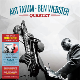 The Art Tatum - Ben Webster Quartet : The Art Tatum - Ben Webster Quartet (LP, Album, Ltd, RE, Red)