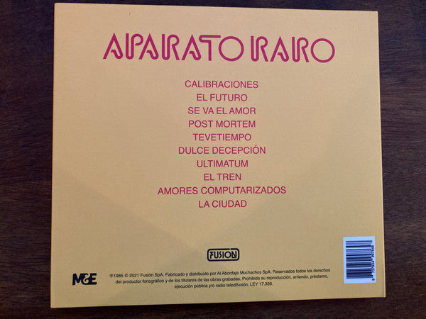 Aparato Raro : Aparato Raro (CD, Album, Ltd, Num, RM)