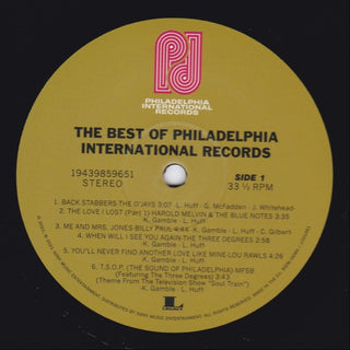 Various : The Best Of Philadelphia International Records  (LP, Comp)