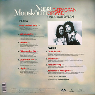 Nana Mouskouri : Every Grain Of Sand (Nana Mouskouri Sings Bob Dylan) (LP, Comp)