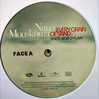 Nana Mouskouri : Every Grain Of Sand (Nana Mouskouri Sings Bob Dylan) (LP, Comp)