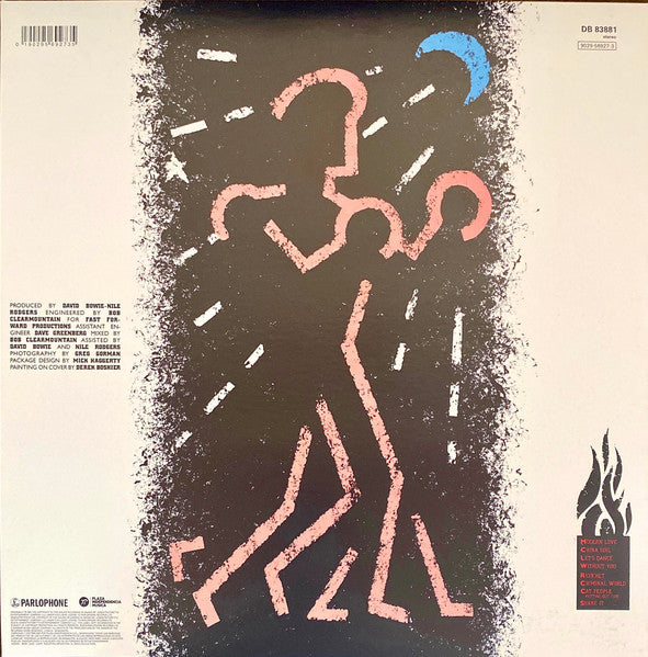 David Bowie : Let's Dance (LP, Album, RE, RM)