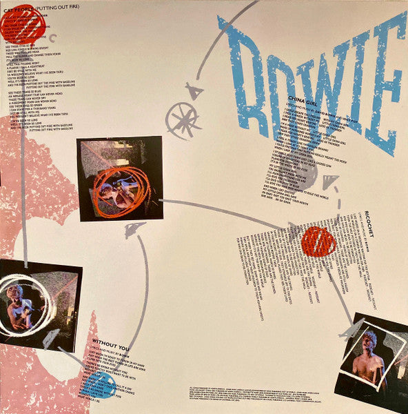 David Bowie : Let's Dance (LP, Album, RE, RM)