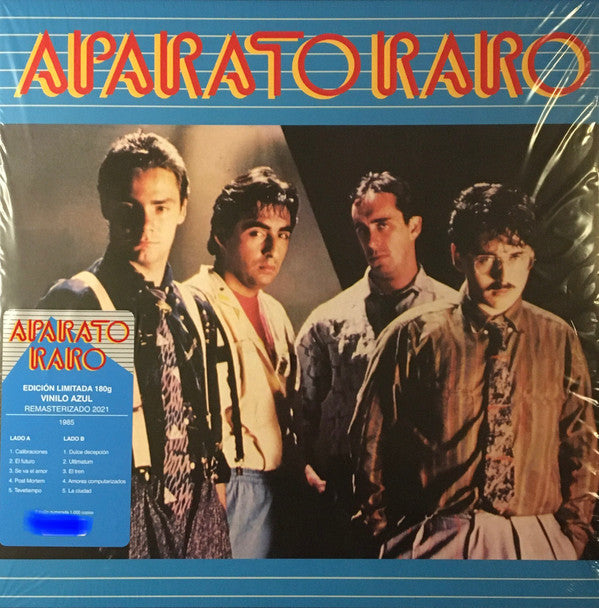 Aparato Raro : Aparato Raro (LP, Ltd, Num, RE, RM, 180)