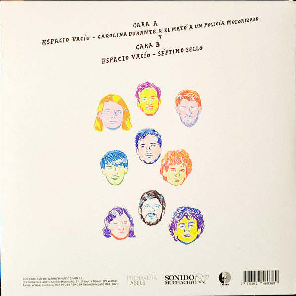 Carolina Durante, El Mató a un Policía Motorizado : Espacio Vacío (7", Single)