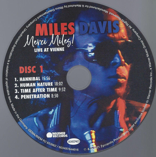 Miles Davis : Merci Miles! (Live At Vienne) (2xCD, Album)