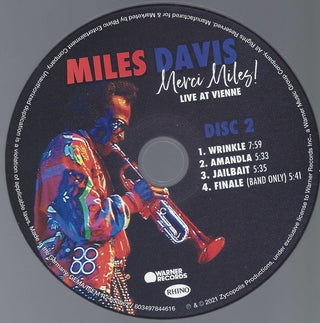 Miles Davis : Merci Miles! (Live At Vienne) (2xCD, Album)