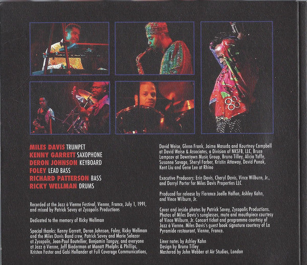 Miles Davis : Merci Miles! (Live At Vienne) (2xCD, Album)