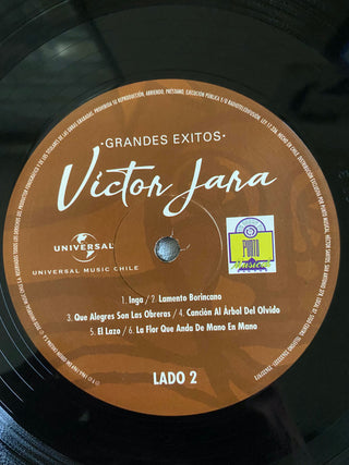 Victor Jara : Grandes Éxitos (LP, Comp)