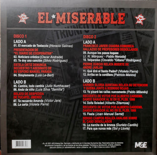 Los Miserables : La Voz Del Pueblo (2xLP, Album)