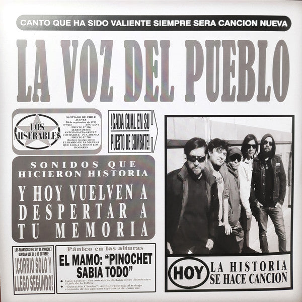 Los Miserables : La Voz Del Pueblo (2xLP, Album)
