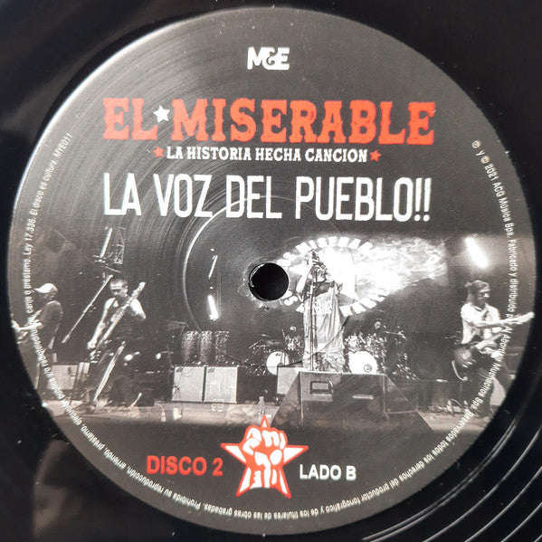 Los Miserables : La Voz Del Pueblo (2xLP, Album)