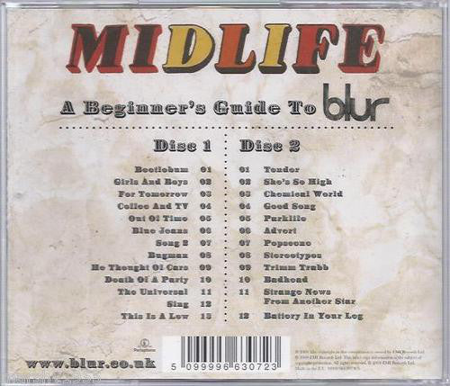 Blur : Midlife: A Beginner's Guide To Blur (2xCD, Comp)