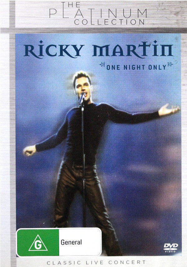 Ricky Martin : One Night Only (DVD-V, RE, PAL)