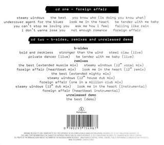 Tina Turner : Foreign Affair (CD, Album, RE + CD, Comp + RM, Exp)