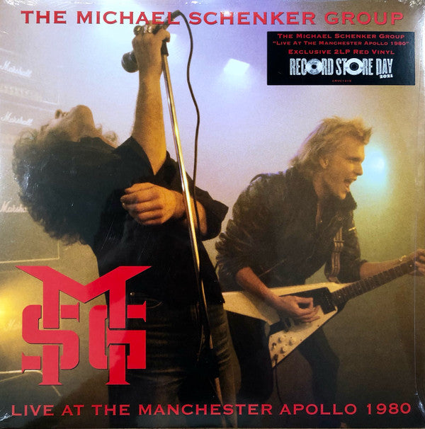 The Michael Schenker Group : Live At The Manchester Apollo 1980 (2xLP, Album, RSD, Ltd, Red)
