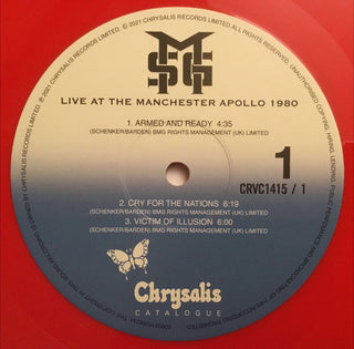 The Michael Schenker Group : Live At The Manchester Apollo 1980 (2xLP, Album, RSD, Ltd, Red)