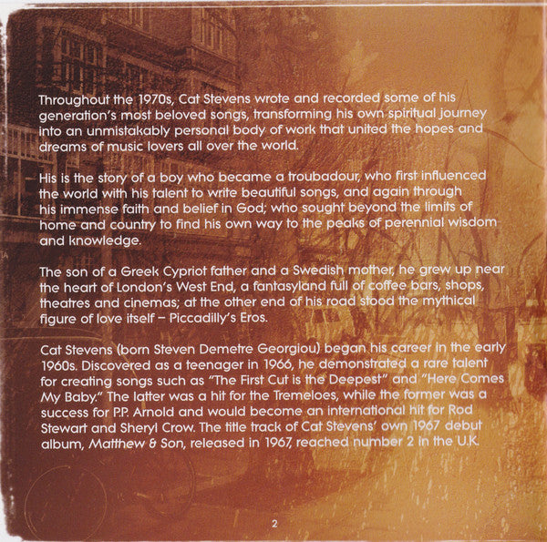 Cat Stevens : Gold (2xCD, Comp, RM)