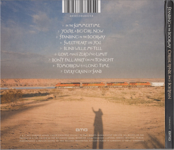 Chrissie Hynde : Standing In The Doorway - Chrissie Hynde Sings Bob Dylan (CD, Album)