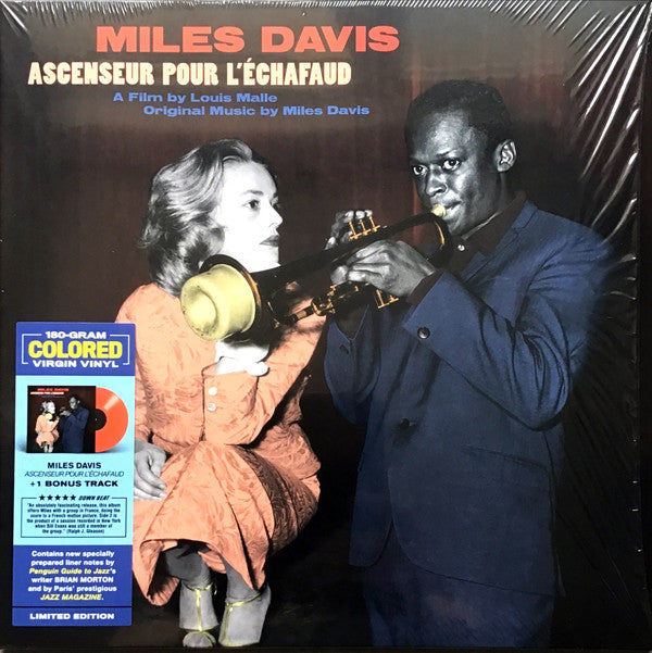 Miles Davis : Ascenseur Pour L'échafaud (Lift To The Scaffold) (LP, Album, Comp, RE, Red)