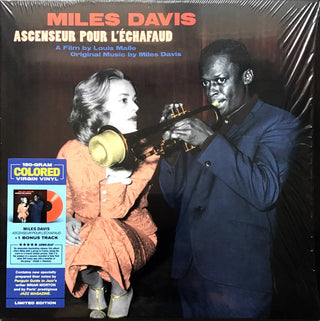 Miles Davis : Ascenseur Pour L'échafaud (Lift To The Scaffold) (LP, Album, Comp, RE, Red)