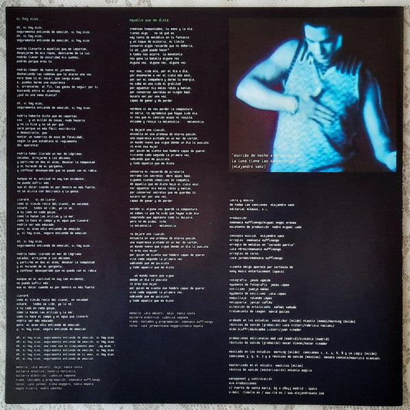 Alejandro Sanz : Más (LP, Album, RE)