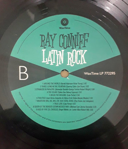 Ray Conniff : Latin Rock (LP, Comp, Ltd, 180)