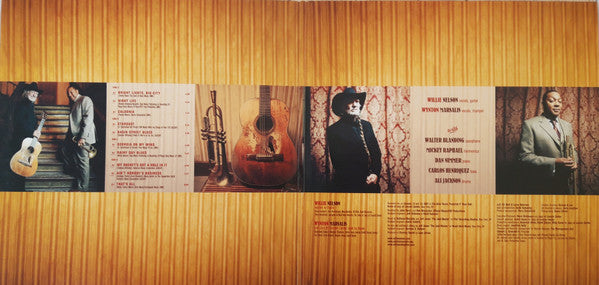 Willie Nelson, Wynton Marsalis : Two Men With The Blues (2xLP, Album)