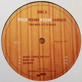 Willie Nelson, Wynton Marsalis : Two Men With The Blues (2xLP, Album)