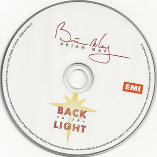Brian May : Back To The Light (CD, Album, RE, RM + CD, Comp, RM)