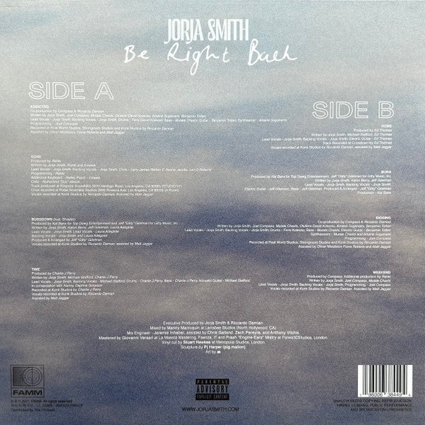 Jorja Smith : Be Right Back (12", EP, Red)