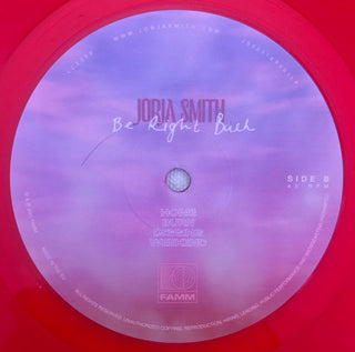 Jorja Smith : Be Right Back (12", EP, Red)