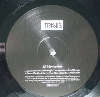 Travis : 12 Memories (LP, Album, RE)