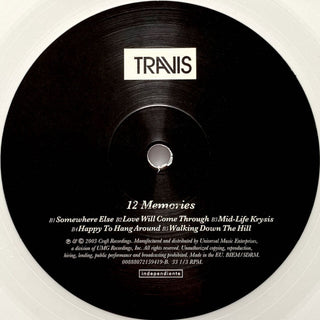 Travis : 12 Memories (LP, Album, Ltd, RE, Whi)