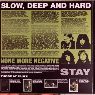 Type O Negative : Slow, Deep And Hard (2xLP, Album, RE, RM, RP, Gre)